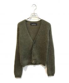 tricot COMME des GARCONS（トリココムデギャルソン）の古着「ウールナイロンカーディガン TN-040260」｜オリーブ