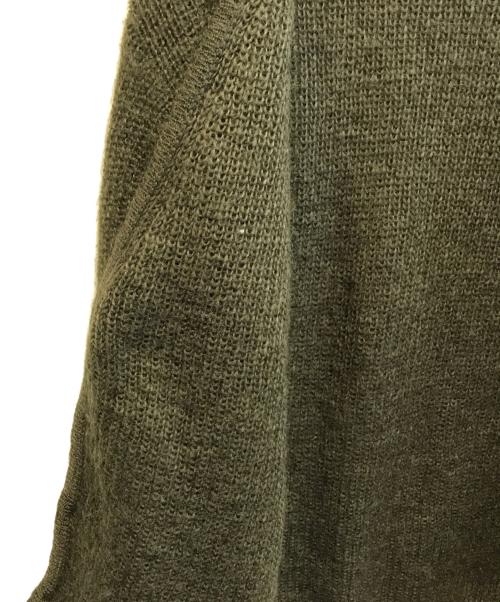 tricot COMME des GARCONS（トリココムデギャルソン）tricot COMME des GARCONS (トリココムデギャルソン) ウールナイロンカーディガン TN-040260 オリーブ サイズ:-の古着・服飾アイテム