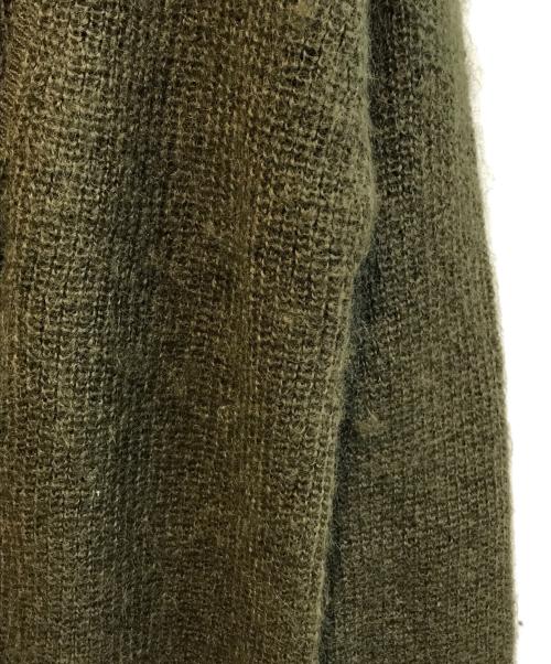 tricot COMME des GARCONS（トリココムデギャルソン）tricot COMME des GARCONS (トリココムデギャルソン) ウールナイロンカーディガン TN-040260 オリーブ サイズ:-の古着・服飾アイテム