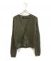 tricot COMME des GARCONS（トリココムデギャルソン）の古着「ウールナイロンカーディガン TN-040260」｜オリーブ