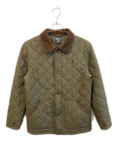 POLO RALPH LAUREN（ポロ・ラルフローレン）POLO RALPH LAUREN (ポロ・ラルフローレン) キルティングジャケット オリーブ サイズ:XL（18-20）の古着・服飾アイテム