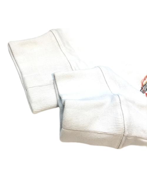 OFFWHITE（オフホワイト）OFFWHITE (オフホワイト) Chainsaw Over Hoodie 'White'/オフホワイトチェーンソーオーバーフーディーホワイト OMBB037F19E30019 ホワイト サイズ:Mの古着・服飾アイテム