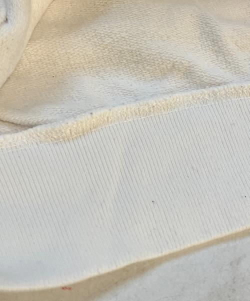 OFFWHITE（オフホワイト）OFFWHITE (オフホワイト) テープロゴ プルオーバーパーカー　OMBB037R20E30002 ホワイト サイズ:Lの古着・服飾アイテム