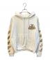 OFFWHITE（オフホワイト）の古着「テープロゴ プルオーバーパーカー　OMBB037R20E30002」｜ホワイト