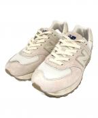 NEW BALANCEニューバランス）の古着「ローカットスニーカー　U574LGRS」｜ベージュ