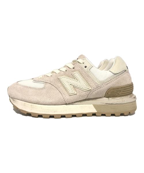 NEW BALANCE（ニューバランス）NEW BALANCE (ニューバランス) ローカットスニーカー　U574LGRS ベージュ サイズ:UK5の古着・服飾アイテム