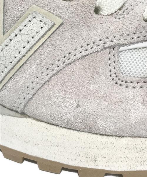NEW BALANCE（ニューバランス）NEW BALANCE (ニューバランス) ローカットスニーカー　U574LGRS ベージュ サイズ:UK5の古着・服飾アイテム