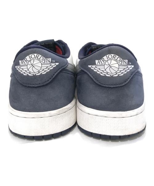 NIKE SB（ナイキエスビー）NIKE SB (ナイキエスビー) AIR JORDAN 1 LOW QS　CJ7891-400 ホワイト×ネイビー サイズ:27の古着・服飾アイテム