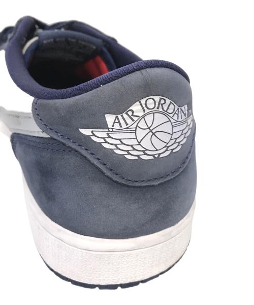 NIKE SB（ナイキエスビー）NIKE SB (ナイキエスビー) AIR JORDAN 1 LOW QS　CJ7891-400 ホワイト×ネイビー サイズ:27の古着・服飾アイテム
