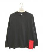 MOUNTAIN RESEARCHマウンテンリサーチ）の古着「Mega Tag L/S Tee　R-216」｜ブラック