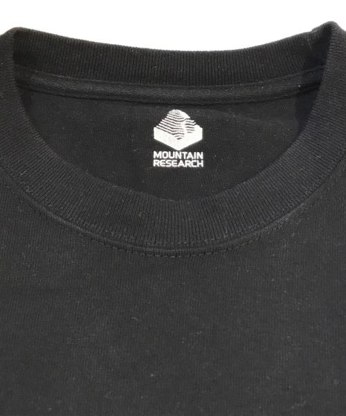 MOUNTAIN RESEARCH（マウンテンリサーチ）MOUNTAIN RESEARCH (マウンテンリサーチ) Mega Tag L/S Tee　R-216 ブラック サイズ:XLの古着・服飾アイテム