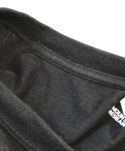 MOUNTAIN RESEARCH（マウンテンリサーチ）MOUNTAIN RESEARCH (マウンテンリサーチ) Mega Tag L/S Tee　R-216 ブラック サイズ:XLの古着・服飾アイテム