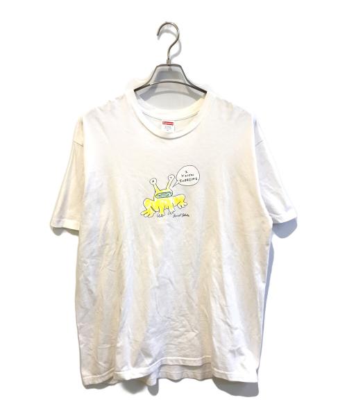 SUPREME（シュプリーム）Supreme (シュプリーム) Daniel Johnston Frog Tee ホワイト サイズ:XLの古着・服飾アイテム
