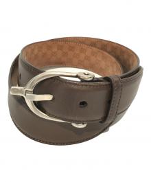 GUCCI（グッチ）の古着「ベルト　309264・1766」｜ブラウン