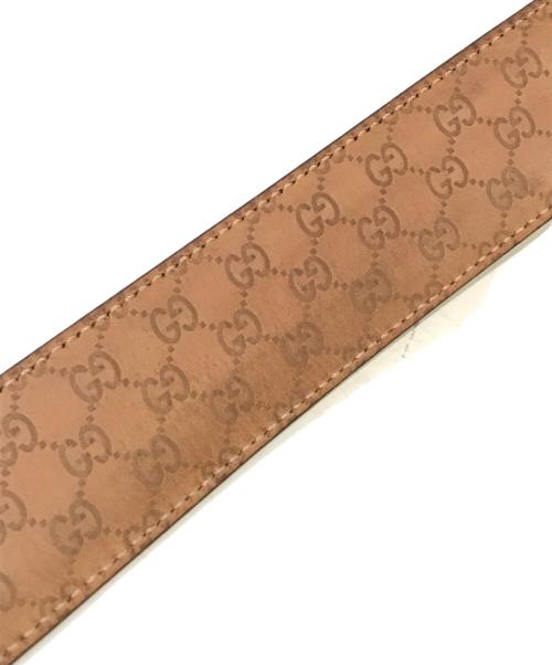 GUCCI（グッチ）GUCCI (グッチ) ベルト　309264・1766 ブラウンの古着・服飾アイテム