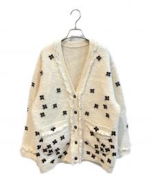 Gypsohila（ジプソフィア）の古着「Blossom Cardigan　GPG-608」｜アイボリー