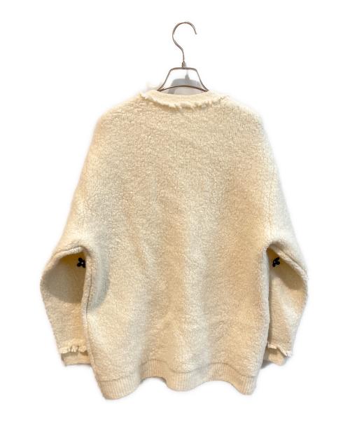 Gypsohila（ジプソフィア）Gypsohila (ジプソフィア) Blossom Cardigan　GPG-608 アイボリー サイズ:Fの古着・服飾アイテム