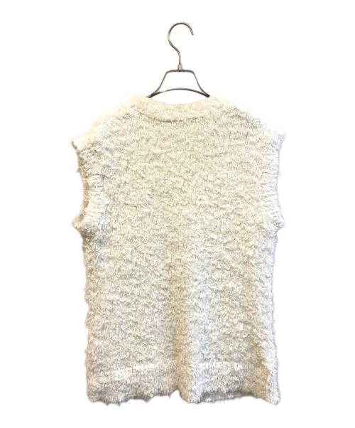 Gypsohila（ジプソフィア）Gypsohila (ジプソフィア) Sugar Gillet　GPG-602 ホワイト サイズ:Fの古着・服飾アイテム