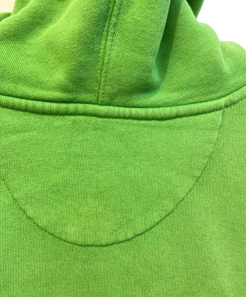 stussy（ステューシー）stussy (ステューシー) Slant Fleece Hood グリーン サイズ:Mの古着・服飾アイテム
