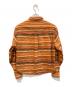 WOOLRICH (ウールリッチ) ボーダーネルシャツ ブラウン サイズ:M：5000円