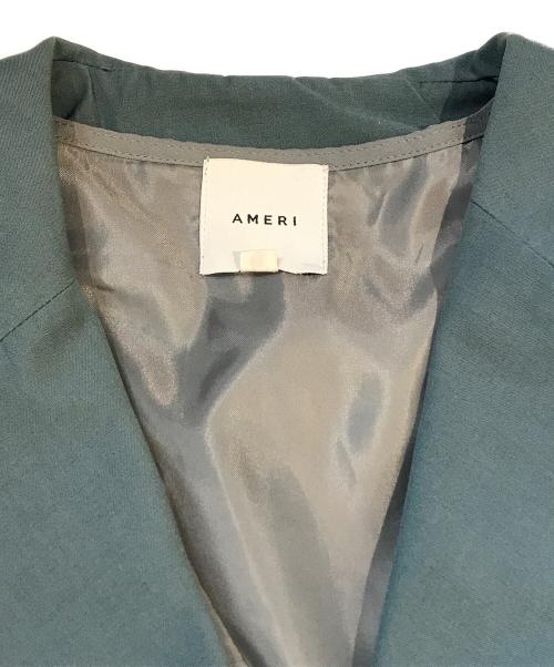 Ameri（アメリ）AMERI (アメリ) TRINITY JKT DRESS　0191520331 グリーン サイズ:Ｍの古着・服飾アイテム