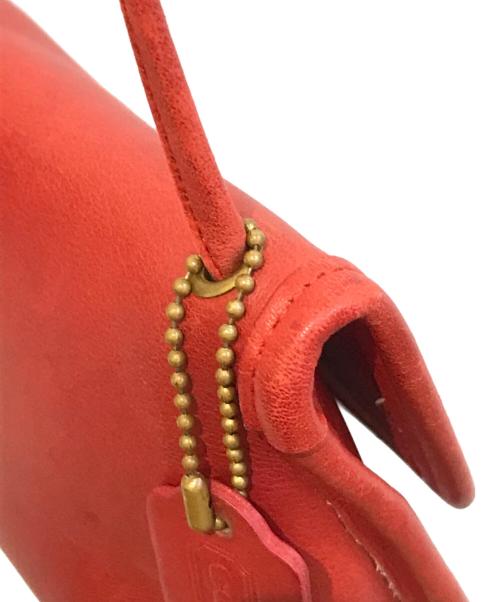 COACH（コーチ）COACH (コーチ) ショルダーバッグ レッドの古着・服飾アイテム