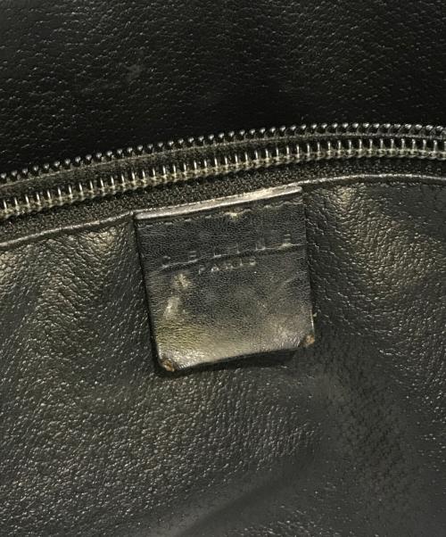 CELINE（セリーヌ）CELINE (セリーヌ) マカダム柄トートバッグ ブラウンの古着・服飾アイテム