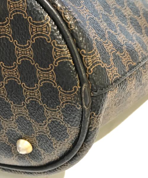 CELINE（セリーヌ）CELINE (セリーヌ) マカダム柄トートバッグ ブラウンの古着・服飾アイテム