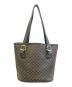 CELINE (セリーヌ) マカダム柄トートバッグ ブラウン：17000円