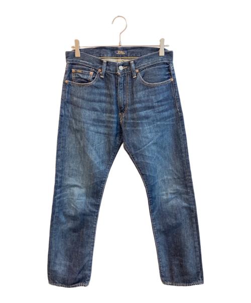 POLO RALPH LAUREN（ポロ・ラルフローレン）POLO RALPH LAUREN (ポロ・ラルフローレン) デニムパンツ インディゴ サイズ:71cm(W28)の古着・服飾アイテム