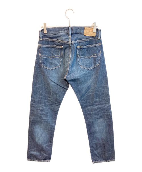 POLO RALPH LAUREN（ポロ・ラルフローレン）POLO RALPH LAUREN (ポロ・ラルフローレン) デニムパンツ インディゴ サイズ:71cm(W28)の古着・服飾アイテム