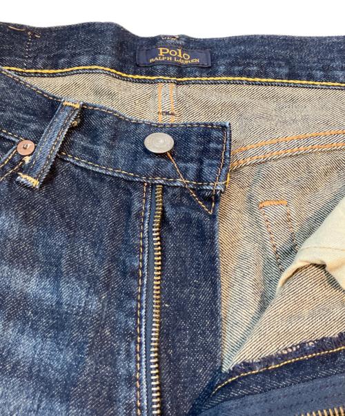 POLO RALPH LAUREN（ポロ・ラルフローレン）POLO RALPH LAUREN (ポロ・ラルフローレン) デニムパンツ インディゴ サイズ:71cm(W28)の古着・服飾アイテム