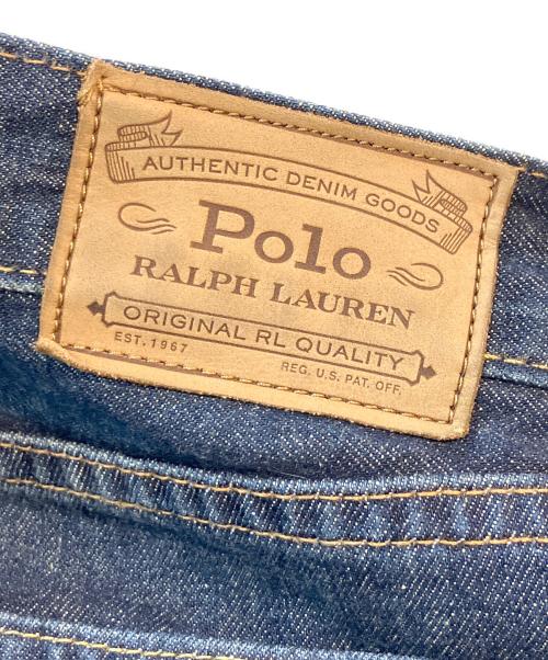 POLO RALPH LAUREN（ポロ・ラルフローレン）POLO RALPH LAUREN (ポロ・ラルフローレン) デニムパンツ インディゴ サイズ:71cm(W28)の古着・服飾アイテム