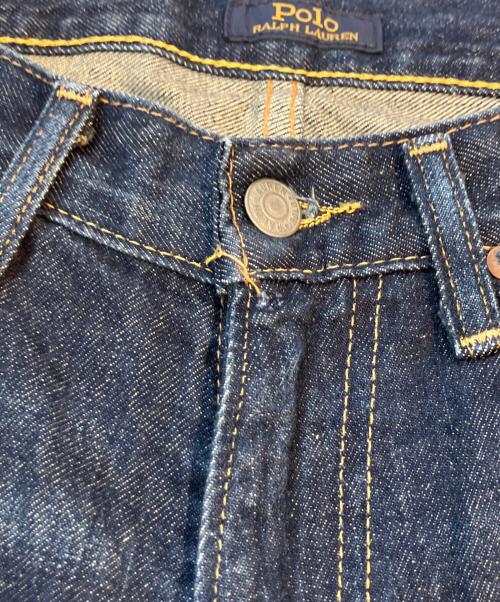 POLO RALPH LAUREN（ポロ・ラルフローレン）POLO RALPH LAUREN (ポロ・ラルフローレン) デニムパンツ インディゴ サイズ:71cm(W28)の古着・服飾アイテム