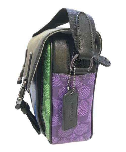 COACH（コーチ）COACH (コーチ) シグネチャートラッククロスボディバッグ C9839 マルチカラーの古着・服飾アイテム