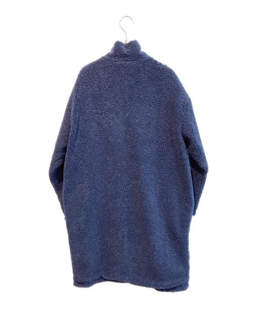 adidas（アディダス）adidas (アディダス) リバーシブルボアコート ネイビー サイズ:OTの古着・服飾アイテム