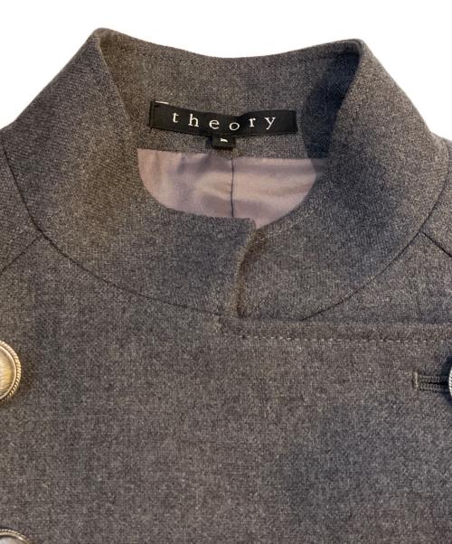 theory（セオリー）theory (セオリー) ナポレオンジャケット グレー サイズ:Mの古着・服飾アイテム
