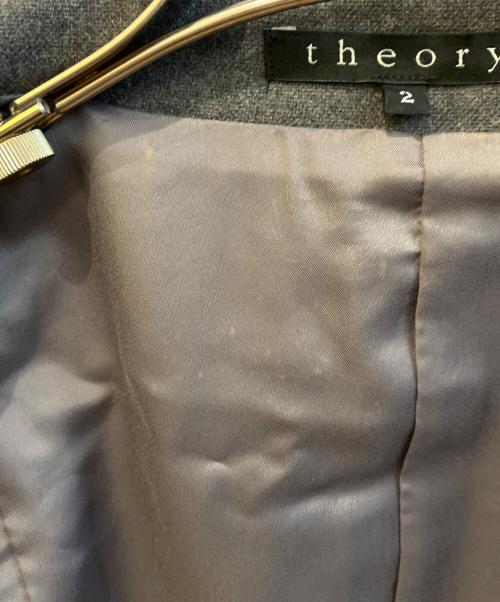 theory（セオリー）theory (セオリー) ナポレオンジャケット グレー サイズ:Mの古着・服飾アイテム