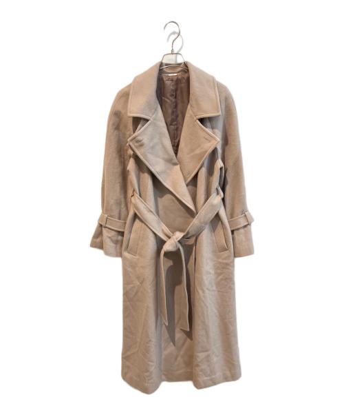 Snidel（スナイデル）Snidel (スナイデル) ウールカシミヤスタンドカラーコート ブラウン サイズ:Ｓの古着・服飾アイテム
