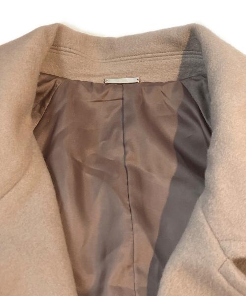 Snidel（スナイデル）Snidel (スナイデル) ウールカシミヤスタンドカラーコート ブラウン サイズ:Ｓの古着・服飾アイテム