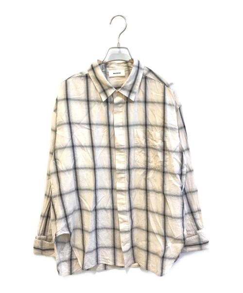 MIESROHE（ミースロエ）MIESROHE (ミースロエ) BASICダブルカフスSH ベージュ サイズ:Freeの古着・服飾アイテム