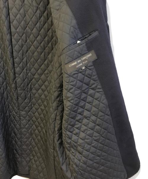 COMME des GARCONS HOMME PLUS（コムデギャルソンオムプリュス）COMME des GARCONS HOMME PLUS (コムデギャルソンオムプリュス) 切替ジャケット　PJ-05089 ネイビー×ブラック サイズ:Ｍの古着・服飾アイテム