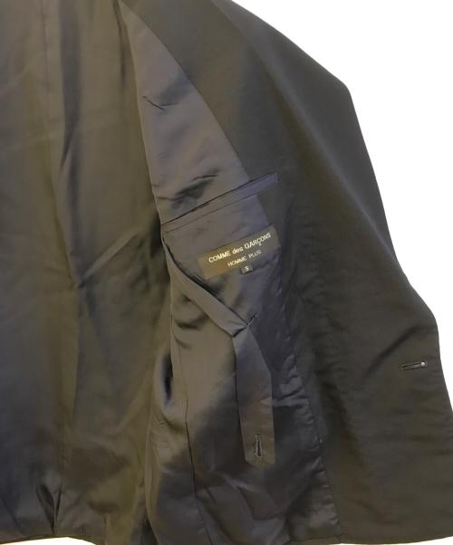 COMME des GARCONS HOMME PLUS（コムデギャルソンオムプリュス）COMME des GARCONS HOMME PLUS (コムデギャルソンオムプリュス) 切替ダブルジャケット　PJ-05024 ネイビー サイズ:Ｓの古着・服飾アイテム