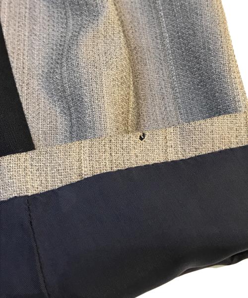 COMME des GARCONS HOMME PLUS（コムデギャルソンオムプリュス）COMME des GARCONS HOMME PLUS (コムデギャルソンオムプリュス) 切替ダブルジャケット　PJ-05024 ネイビー サイズ:Ｓの古着・服飾アイテム