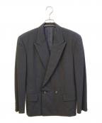COMME des GARCONS HOMME PLUSコムデギャルソンオムプリュス）の古着「切替ダブルジャケット　PJ-05024」｜ネイビー