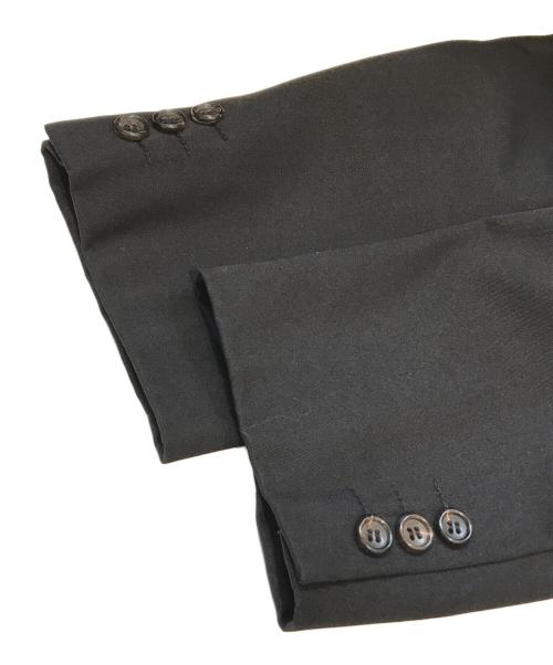 COMME des GARCONS HOMME PLUS（コムデギャルソンオムプリュス）COMME des GARCONS HOMME PLUS (コムデギャルソンオムプリュス) ラペル切替テーラードジャケット　PJ-11002 ブラック サイズ:Ｓの古着・服飾アイテム