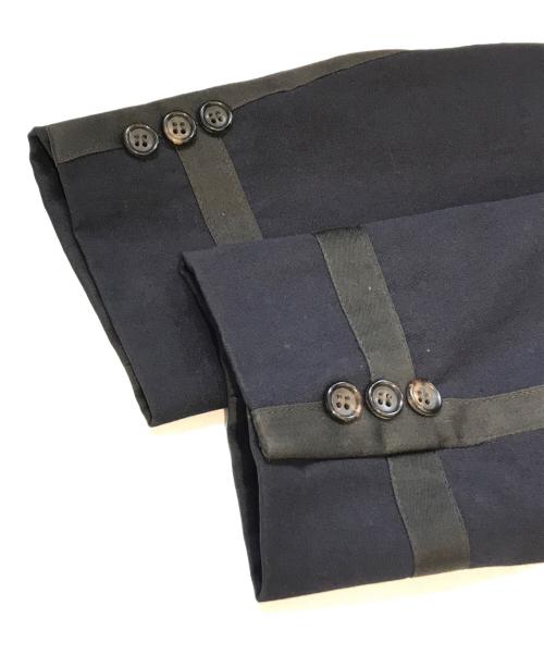 COMME des GARCONS HOMME PLUS（コムデギャルソンオムプリュス）COMME des GARCONS HOMME PLUS (コムデギャルソンオムプリュス) テープデザインセットアップ ネイビー サイズ:Sの古着・服飾アイテム