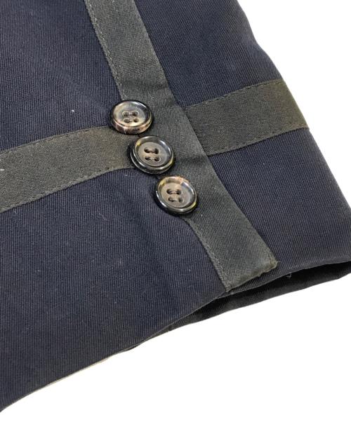 COMME des GARCONS HOMME PLUS（コムデギャルソンオムプリュス）COMME des GARCONS HOMME PLUS (コムデギャルソンオムプリュス) テープデザインセットアップ ネイビー サイズ:Sの古着・服飾アイテム