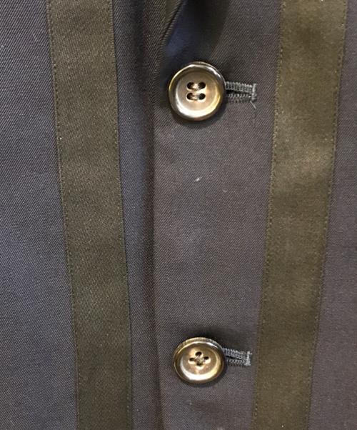 COMME des GARCONS HOMME PLUS（コムデギャルソンオムプリュス）COMME des GARCONS HOMME PLUS (コムデギャルソンオムプリュス) テープデザインセットアップ ネイビー サイズ:Sの古着・服飾アイテム