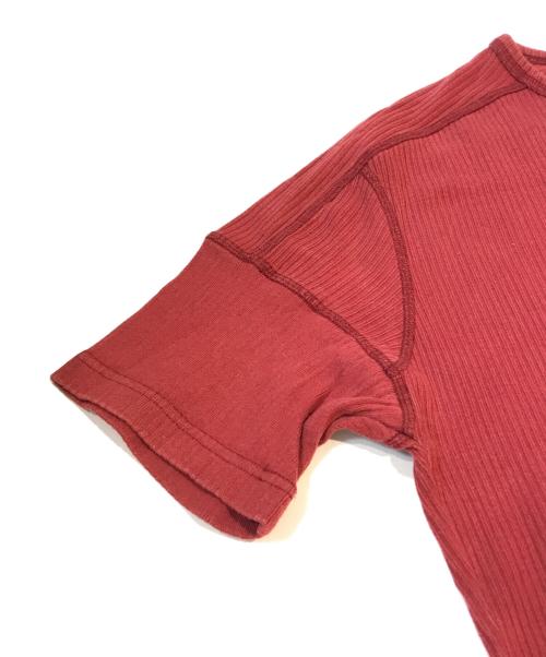 GAULTIER JEANS（ゴルチエジーンズ）GAULTIER JEANS (ゴルチエジーンズ) プリントTシャツ レッド サイズ:48の古着・服飾アイテム